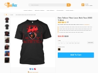 Don Toliver Thee Love Sick Tour 2023 T-Shirt - TeeHex