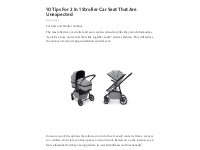 10 Tips For 2 In 1 Stroller Car Seat That Are Unexpected – Telegraph