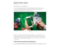 Mobile online casinos - Telegraph