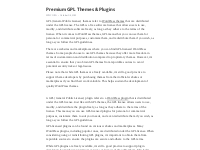 Premium GPL Themes   Plugins – Telegraph