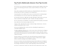 Top Puerto Maldonado Amazon Tour Tips Secrets – Telegraph