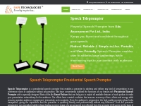 Speech teleprompter | Presidential Teleprompter -EAPL