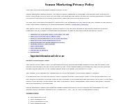 Season Marketing Limited - Privacy Policy