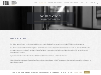 Nomination - Travel   Hospitality Awards
