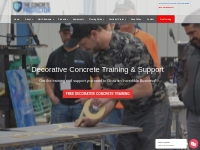 The Concrete Protector | Decorative Concrete Coatings Training   Epoxy