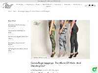        Camouflage Leggings: The Allure Of Mix-In And Standing Out