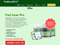 Fast Lean Pro® | Official Website Canada