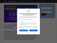 Top 10 Popular AI Tools for Digital Marketing - The Maurya Sir