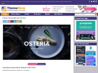 Osteria Restaurant Cafe Theme [Review and Download]