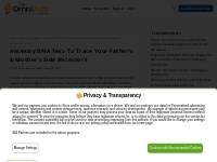 Ancestry DNA Test- To Trace Your Father s   Mother s Side Ancestor s -