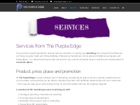 Services | The Purple Edge