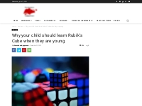 Why your child should learn Rubik s Cube when they are young