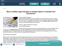 Legal Translations: Significance of Certified Legal Translators