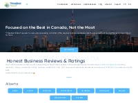 Finding the best business, It's that easy - ThreeBestRated.ca