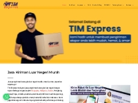 Jasa Pengiriman Barang Ke Luar Negeri Termurah - TIM Express