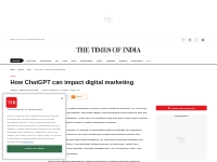 How ChatGPT can impact digital marketing