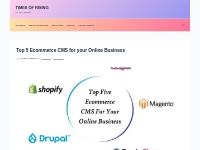 Top Ecommerce CMS For Your Online Business