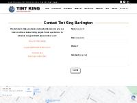 Contact Tint King Burlington - Boston s #1 Source for Window Tinting