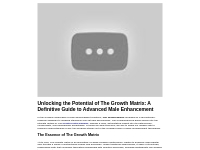 Unlocking the Potential of The Growth Matrix: A Definitive Guide to Ad