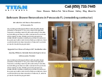 Bathroom Shower Renovations In Pensacola, FL (remodeling Contractor) -