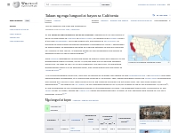 Talaan ng mga lungsod at bayan sa California - Wikipedia, ang malayang
