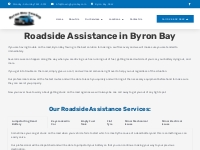 Roadside Assistance | Towing Byron Bay | Towing Services