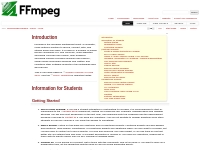        SponsoringPrograms/GSoC/2016     – FFmpeg