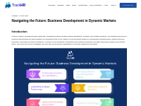 Navigating the Future: Business Development in Dynamic Markets - Track