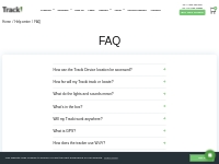        Answers to frequently asked questions of GPS Trackers in «Track