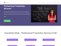 Professional Translation Services - Translation Wala