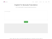 Best English To Kannada Translation - Translation Wala