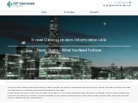 GP Services London | Private Doctor Information