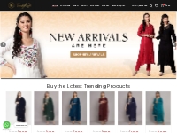 Buy Designer Ethnic Wear Online at Best Price | trendykurti.in