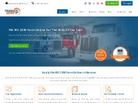 IRS 2290 Form Services - Truck2290