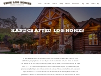 True Log Homes | Log Homes   Cabin Kits Builder Idaho   Washington