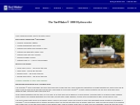 The TurfMaker® 1000 Hydroseeder - TurfMaker Hydroseeders
