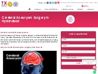 Cerebral Aneurysm Surgery in Hyderabad: Skilled Surgeons