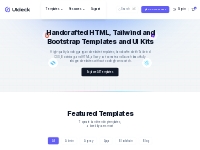 Free HTML Landing Page Templates and UI Kits | UIdeck