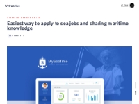 UI   UX design of Seafarers and Bloggers website by Uikreative