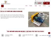 Rotary Air lock valve   Ultra Febtech Pvt. Ltd.