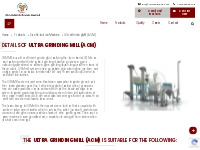 Ultra Grinding Mill (ACM)   Ultra Febtech Pvt. Ltd.