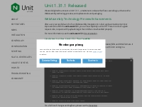 Unit 1.31.1 Released — NGINX Unit
