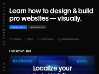 Learn web design with free video courses and tutorials | Webflow Unive