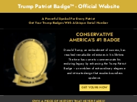 Trump Patriot Badge™ | Official Website