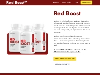 Red Boost® - Male Sexual Health | Official Website