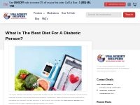 What Is The Best Diet For A Diabetic Person?   USA Script Helpers © 20