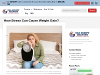 How Stress Can Cause Weight Gain?   USA Script Helpers © 2024