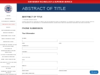 USCG Abstract of Title | Process USCG Documentation Online