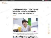 Truong Song ngu Quan 4 phát trien ky nang tu hoc cho bac Tieu hoc