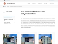 Transformer Oil Filtration Plant Exporters In Satara | AR Engineering